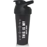 Mediterian 600 ml Shaker - Beyaz