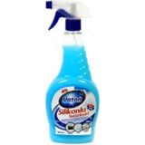 Mediterian 750 ml silikonlu cam temizleyici, parlak ve hijyenik camlar için ideal temizleme ürünü - 1 - Kırmızı