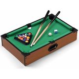 Mediterian Ahşap Bilardo Seti, Eğlenceli ve Şık Tasarım, 3+ Yaş için ideal - 01P-Pembe