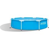 Mediterian Beyaz IH28205 Intex Prefabrik Aile Havuzu 3+ Yaş