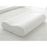 Mediterian Beyaz Ortopedik Boyun Destekli Visco Boyun Yastığı - Large (40X60CM)