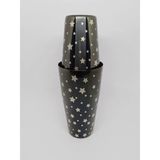 Mediterian Black Titanium Boston Shaker Star - Altın