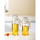 Mediterian Büyük 700 ml Yağdanlık, Kolay Açılır Kapak, Bej Renk, Tek Parça - Ahşap