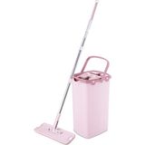Mediterian Eko Sihirli Mop Tablet F400, temizlikte kolaylık ve parlaklık sağlayan set, pembe - Altın