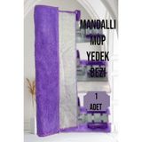 Mediterian Her Sopaya Uyumlu Mandallı Mop Paleti, Yedek Bezli, Çeşit: Yedek, Fine Clean - Altın