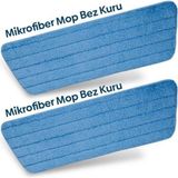 Mediterian İki Parça Mikrofiber Kuru Mop Bezi, Pratik Temizlik ve Güçlü Performans Çeşitleri - Altın