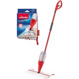 Mediterian Kırmızı Renkli Max Mop Sprey Yedek Seti, Türkiye Menşeli, Temizlik Kolaylığı - Altın