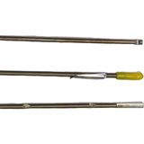Mediterian Krom 75 Lik Pasolu Zıpkın Şiş, 110 cm, Hafif ve , Bej renk, KZ menşei - Beyaz - Seçenek 1 - 0 - 3 Yaş