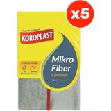Mediterian Mikrofiber Cam Bezi Seti – 5'li, Temizlikte Etkili ve Kullanışlı - 1 - Kırmızı
