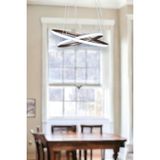 Mediterian Modern kahverengi LED avize, şık tasarım, 2 başlık, 40x80, mutfak, salon, yatak odası için. - 1 - Ahşap