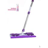 Mediterian Mop Easy Clean Yer Temizleme Havlusu Uyumlu Mikrofiber Mandall Mop - Altın