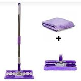 Mediterian Mor Mop 4 Mandallı Temizlik Seti, 2 Bez, 360° Dönebilen Kolay Temizlik - Altın