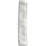 Mediterian Peluş Cam Mop Bezi 90° Yıkanabilir Yedek Peluş Cam Silme Mop Bez 45 cm 1 Adet - Altın