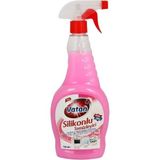 Mediterian Pembe silikonlu cam temizleyici 750 ml, parlak ve hijyenik camlar için ideal seçim - 1 - Kırmızı