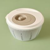 Mediterian Plastik Adapt Salata Kurutucu Bej (25,6X25,6X14,2 Cm) - 0 - Altın
