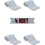 Mediterian Proff %100 Mikrofiber Yedek Tablet Mop Bezi 4'lü - Altın