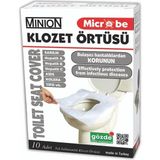 Mediterian Renkli 10'lu Klozet Örtüsü Seti, Şık ve Temiz Tasarım, Kumaş Malzeme - Acorn