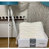 Mediterian Renkli 160x220 yumuşak polyester battaniye, şık ev dekoru aksesuarı