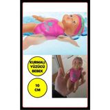 Mediterian Renkli bebek oyuncak seti, küvet ve havuzda kullanılabilir, 10 cm, 1+ yaş - 0 - 3 Yaş - Açık Pembe