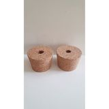 Mediterian Renkli Mantar Tıpa 10L ve 4.5L Damacana İçin (2 Adet) Çok Renkli - 46 x 36 mm - Acorn