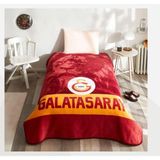 Mediterian Renkli Tek Kişilik Polyester Battaniye, Sarı ve Kırmızı Tonlarda Tarzınızı Yansıtın