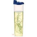 Mediterian Sarı renkli 1.1 litrelik şık ve kullanışlı yağdanlık, tek parça - Ahşap - 1,1 lt