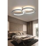 Mediterian Şık Beyaz Led Avize, Salon ve Mutfak İçin Modern Aydınlatma Seti - 1 - Ahşap