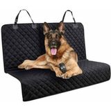 Mediterian Siyah Köpek Örtüsü, Su Geçirmez, Koltuk Koruyucu, 145x145 cm, Düz Desen
