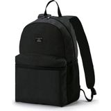 Mediterian Su Geçirmez Unisex Günlük Orta Boy Sırt Çantası, Kumaş, 16-45 L Kapasiteli - Siyah