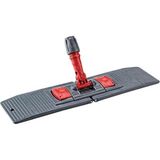 Mediterian Üçtem Rindo Katlanabilir Plastik Nemli Mop Aparatı, Mandallı, 40 cm, Gri - Altın