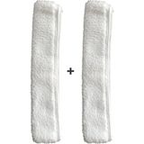 Mediterian Yedek Cam Peluş Mop 35 cm, Paket 2, Temizlik için ideal, TR menşei, kaliteli ürün