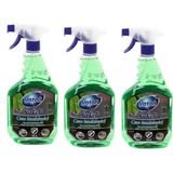 Mediterian Yeşil Sirkeli Cam Temizleyici Sprey 750 ml, 3'lü Paket - 1 - Kırmızı