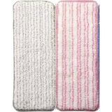 Mediterian Yüksek Kaliteli Tablet Mop Yedek Bezi Çift Seti, Temizlikte Mükemmellik, Çeşit: Yedek - Pembe - Seçenek 1