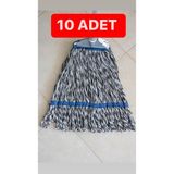 Mediterian Yumuşak pamuklu dar ıslak paspas/mop bezi, temizlik kolaylığı sağlar, yedek çeşit.