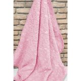 Mediterian Yumuşak ve şık bebek battaniyesi, narin pembe, yeni model, antibakteriyel polyester - --