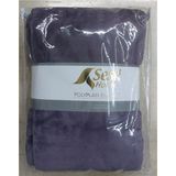 Mediterian Yumuşak ve şık tek kişilik metalik renkli polyester battaniye