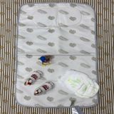 meditroia Bebek Alt Açma Minderi Bakım Pedi Örtüsü Sıvı Geçmez... Açık Gri