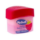 Mediwell Çilek Aromalı Dudak Bakım Kremi 5 ML