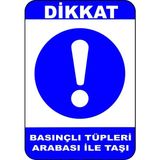 Mediwiz Basınç Tüpleri Arabası ile Taşı Levhası Levha 35X50 cm Galvaniz Saç 0,4 mm