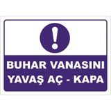 Mediwiz Buhar Vanasını Yavaş Aç -Kapa - Isg Levhası Levha 70X100 cm Galvaniz Saç 0,4 mm