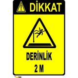 Mediwiz Dikkat Soğuk Hava Deposu 50X70 cm Sticker