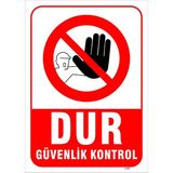 Mediwiz Dur Güvenlik Kontrol Levhası Levha 50X70 cm Dekota 3 mm