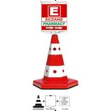 Mediwiz Eczane Pharmacy Reklam Park Dubası ve Kaldırım Dubası Uyarı & Reklam Dubası Evelux