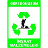 Mediwiz Geri Dönüşüm Inşaat Malzemeleri - Isg Levhası Levha 50X70 cm Sticker