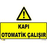 Mediwiz Kapı Otomatik Çalışır Levhası Levha Ytr 008 25X35 cm Dekota 3 mm