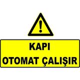 Mediwiz Kapı Otomatik Çalışır Levhası Levha Ytr 008 50X70 cm Sticker