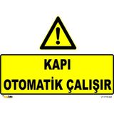 Mediwiz Kapı Otomatik Çalışır Levhası Levha Ytr 008 70X100 cm Sticker