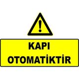 Mediwiz Kapı Otomatiktir Levhası Levha Ytr 007 25X35 cm Dekota 3 mm