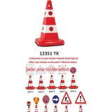 Mediwiz Kedi Gözlü Trafik Konisi - Evelux