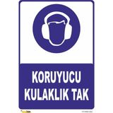 Mediwiz Koruyucu Kulaklık Tak Levhası Levha 15X21 cm Galvaniz Saç 0,4 mm